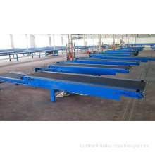 conveyor loading machine with lifting system